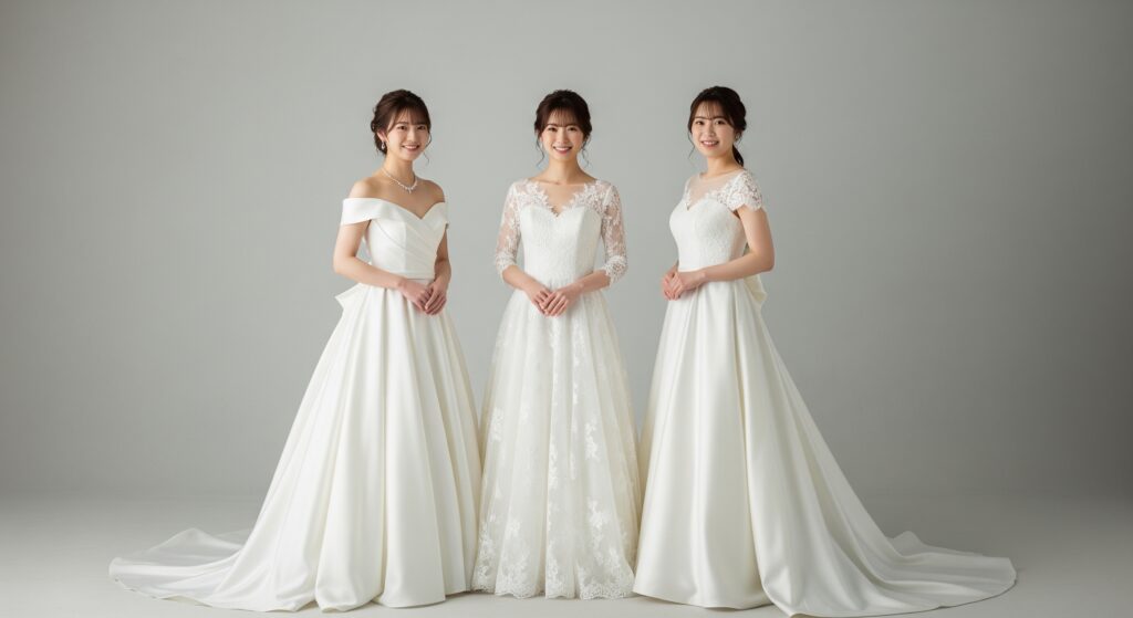 結婚式1ヶ月前のダイエットに成功し、理想の姿で当日を迎えた花嫁たち