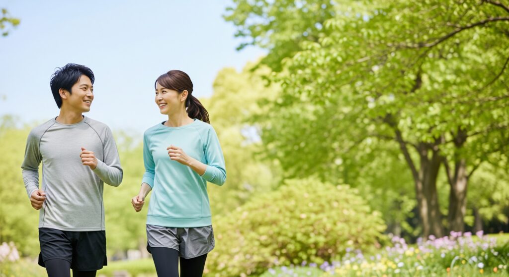結婚式1ヶ月前のダイエットをカップルで一緒に行う花嫁