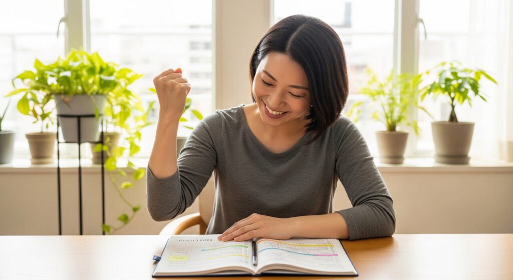 結婚式に向けての20kgのダイエットが順調に進んでいる花嫁