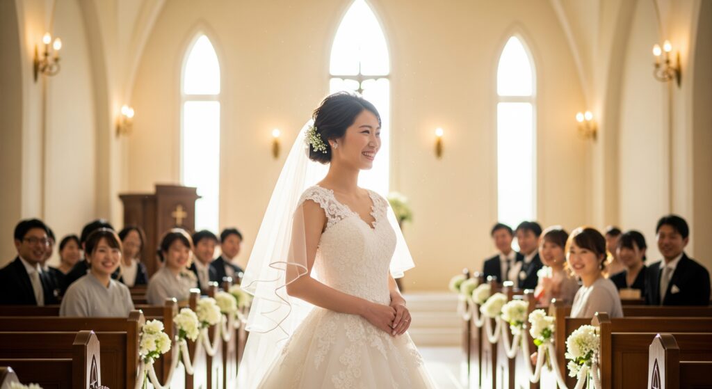 結婚式に向けて痩せたい花嫁が理想の姿で結婚式を迎えた様子