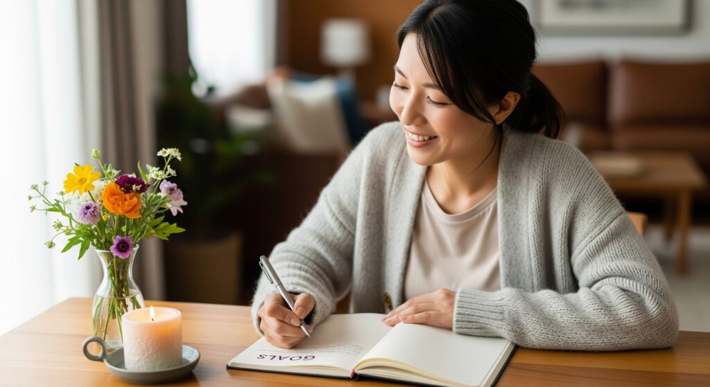 結婚式に向けて痩せたい花嫁がスケジュールを組む様子